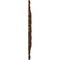 Ekena Millwork Durham Ceiling Medallion (Fits Canopies up to 4 1/4"), 31"OD x 1 1/2"P, Root Beer Crackle CM31DURBC - alternate 2